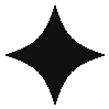 Stempel-Icon, schwarz